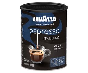 Кофе молотый Lavazza Espresso Club 250гр ж/б Оригинал Италия Лавацца Клаб