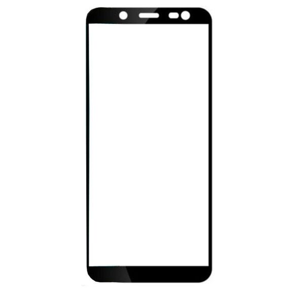 Захисне скло Full Glue для телефону Samsung Galaxy J8 2018 ( SM-J810 ) - Black | Зображення 1