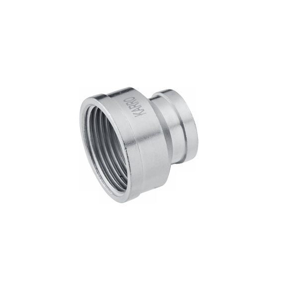 Муфта перехідна Karro 1"х1/2" ВВ нікельована KR-3122
