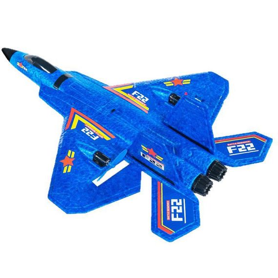 Літак на радіокеруванні SCHE HW32 F22 Fighter Blue