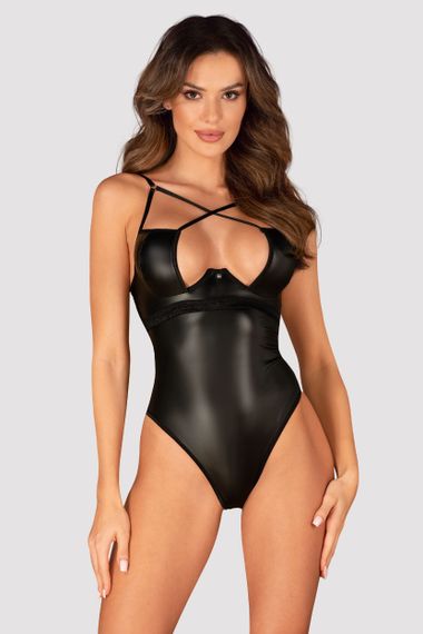Боди Obsessive Norides Черное XL/2XL