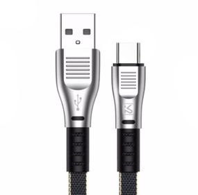 USB кабель плаский Kaku KSC-100 USB - Type-C 1.2m / 2.8A - Grey
