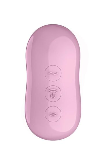 Вакуумний стимулятор із вібрацією Satisfyer Cotton Candy, Фіолетовий | Зображення 4