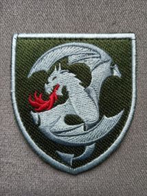 Шеврон 12 отдельная бригада армейской авиации (цветной)