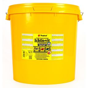 Корм Tropical Ichtio-Vit для всіх акваріумних риб пластівці 21 л/ 4 кг