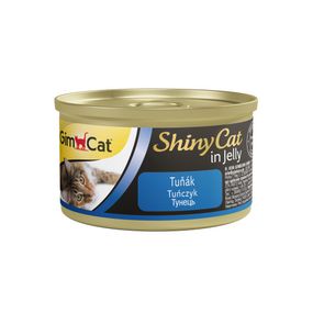 Корм вологий GimCat Shiny Cat для котів з тунцем в желе 70 г
