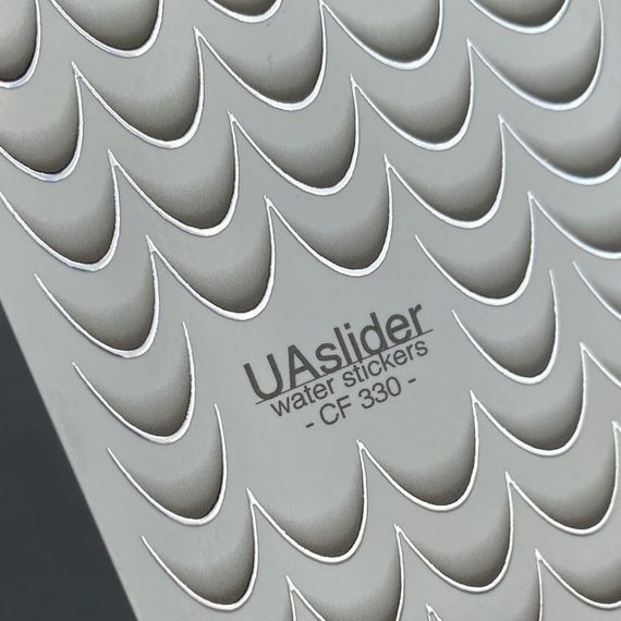 Фольгований слайдер UAslider CF 330 на водяній основі (7x10см)