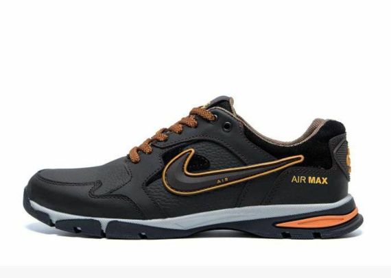Шкіряні  кросiвки Nike  колір: чорний | Зображення 2