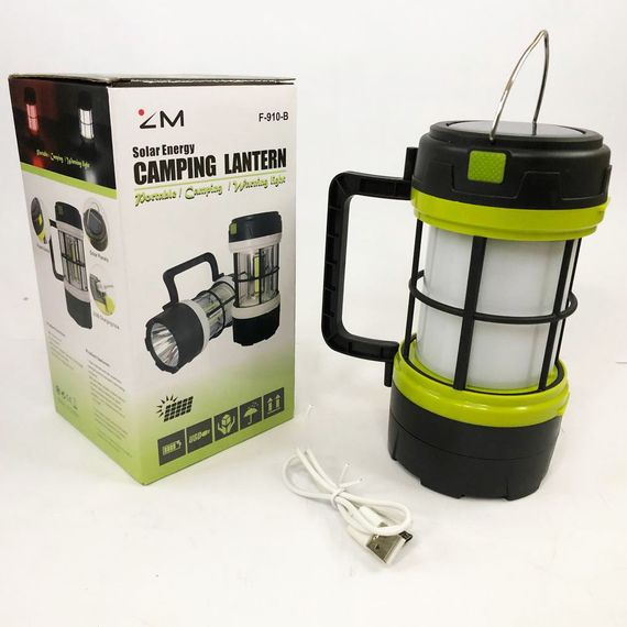 Мультифункціональний кемпінговий ліхтар із функцією Powerbank 910-LED+COB, кемпінговий світильник | Зображення 5