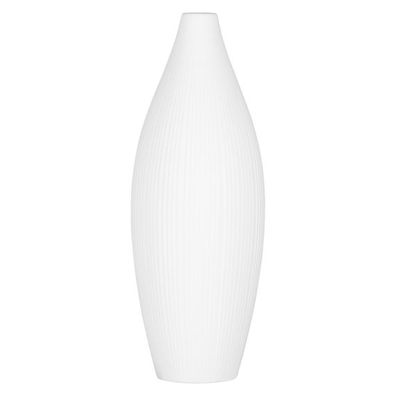 Ваза ARDESTO  Siena, 7х23см, порцеляна, білий (AR3806W)