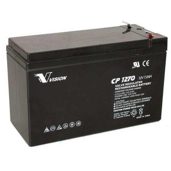 Акумуляторна  батарея Vision CP 12V 7.0Ah (CP1270A)