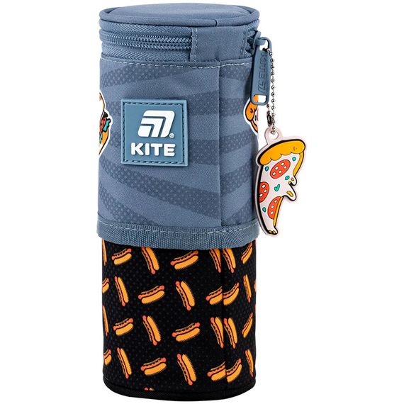 Пенал тубус Kite Crazy Street Food K25-684-1 8х8х19 см | Зображення 3