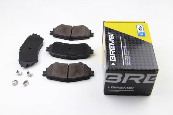 Колодки передні гальмівні Mazda 6 12- (Akebono), Bremsi (BP3554) | Зображення 2