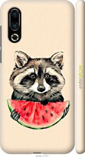 Чохол на Meizu 16S Єнотик з кавуном "4605m-1701-2448"