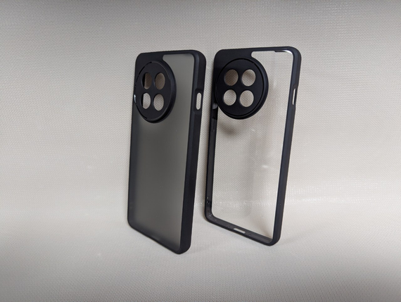 OnePlus 13R протиударний чохол BQ Transparent Black | Зображення 3