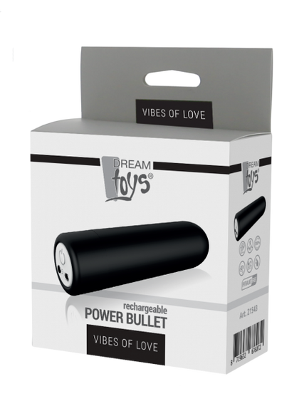 Вибропуля VIBES OF LOVE POWER BULLET BLACK Sex Aura | Зображення 4