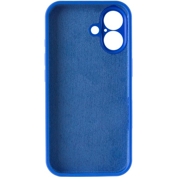 Чохол Silk Full Camera Protective (AA) NO LOGO для Apple iPhone 16 Plus (6.7") Синій / Capri Blue | Зображення 2