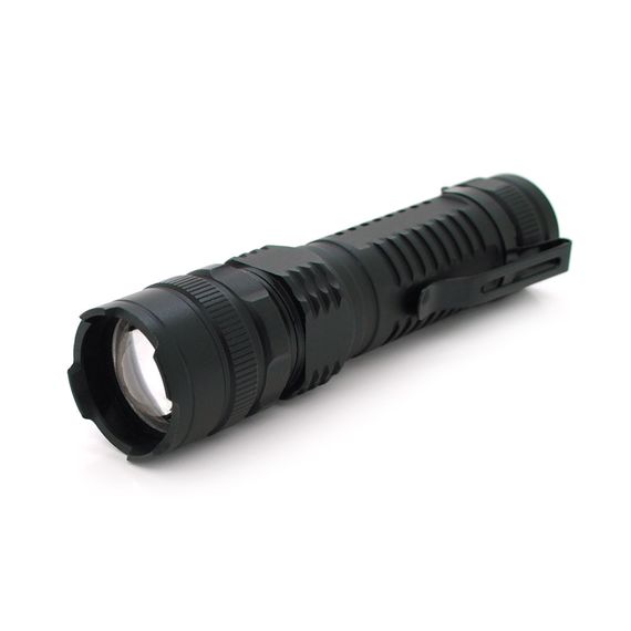 Фонарь ручной POWERMASTER MS-811.1LED Cree Q5.10W, 3 режима, ZOOM, Black, IP44