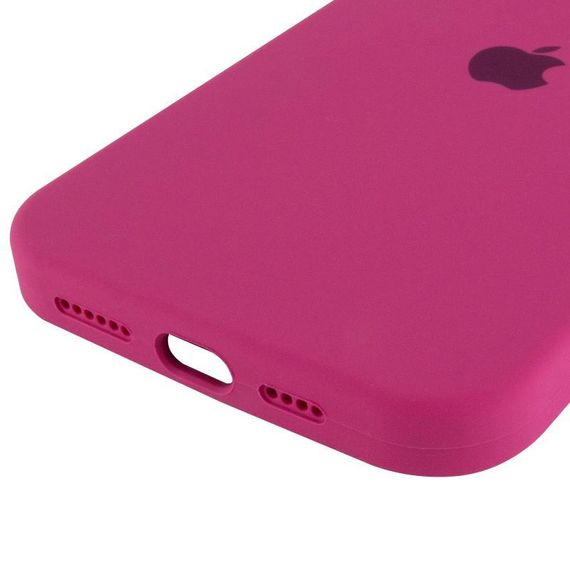 Чехол Silicone Case Full Protective (AA) для Apple iPhone 14 Pro (6.1") Малиновый / Dragon Fruit | Зображення 4