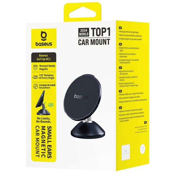 Автотримач Baseus GoTrip DC1 Small Magnetic (C00137) Cosmic Black | Зображення 3