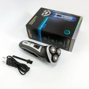 Электробритва GEEMY GM-7090 3 в 1 триммер, беспроводная электробритва, Триммер для усов. RE-156 Цвет: синий