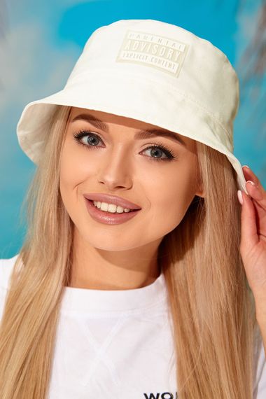 Панама «Parental Advisory» (1340) белый