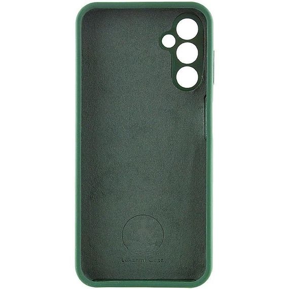 Чехол Silicone Cover Lakshmi Full Camera (AA) with logo для Samsung Galaxy A25 5G Зеленый / Dark green | Зображення 1