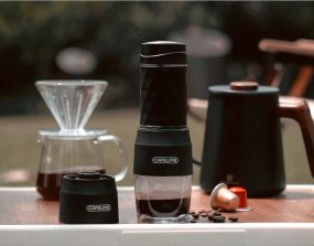 Портативная кофеварка Cafelffe 3 в 1, горячая / холодная вода, ручная эспрессо-машина для капсул и молотого кофе
