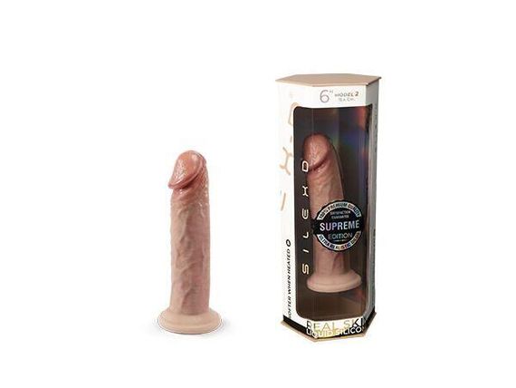 Фалоімітатор SilexD Robby Premium Real Skin Flesh (MODEL 2 size 6in) Sex Aura | Зображення 7