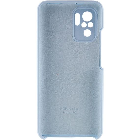 Чохол Silicone Cover Full Camera (AAA) для Xiaomi Redmi Note 10 / Note 10s | Зображення 1