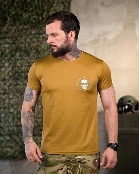 Тактична потоотводна футболка One Shot coyot ПП4656 | Зображення 2