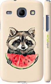 Чохол на Samsung Galaxy Core i8262 Єнотик з кавуном "4605c-88-2448"