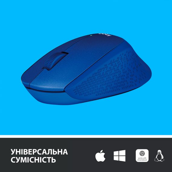 Мишка Logitech M330 Silent plus Blue (910-004910) | Зображення 3