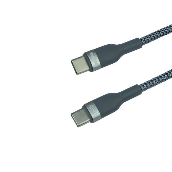 Кабель USB Remax RC-174c Sury 2 PD 100W Type-C to Type-C Колір Чорний | Зображення 3