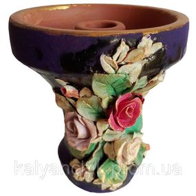 Чаша для кальяну 2x2 Еталон Botany Королівська троянда