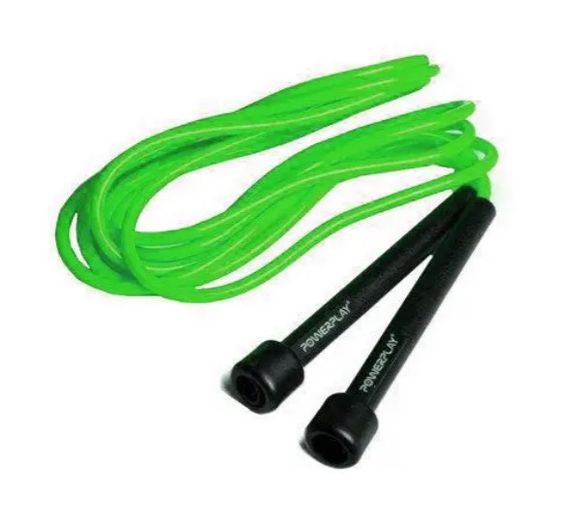 Скакалка PowerPlay 4201 Basic Jump Rope Зелена 2,8 м (PP_4201_Green) | Зображення 1