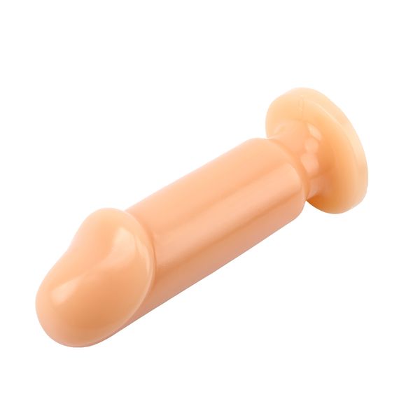 Анальний фалоімітатор Large Slim Dildo, тілесний | Зображення 1