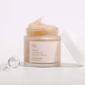 Веганский крем-гель с экстрактом комбучи Dr. Ceuracle Vegan Kombucha Tea Gel Cream (75 g)