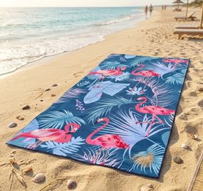 Полотенце пляжное Dushka Home Print 3 40945 70х140 см
