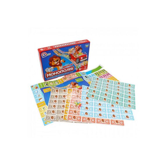 Настільна гра "Монополія" 0755TXK з ігровим комплектом грошей | Зображення 3
