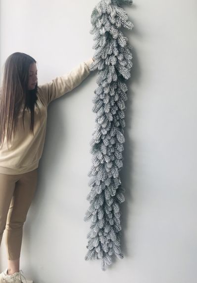 Гірлянда хвойна Lux лита 2 м засніжена | Зображення 7