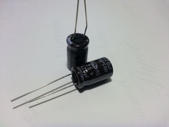 22mkf - 250v  RD 10*16  SAMWHA, 105°C конденсатор електролітичний | Зображення 4