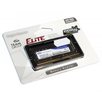 Модуль памяти для ноутбука SoDIMM DDR4 8GB 2400 MHz Elite Team (TED48G2400C16-S01)