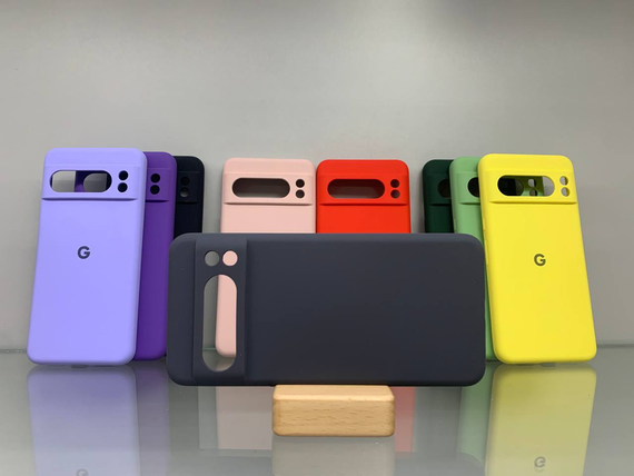 Google Pixel 8 Pro Протиударний чохол софт тач Сірий