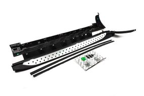 Бокові пороги (2 шт., Алюміній) для BMW X3 E-83 2003-2010 рр