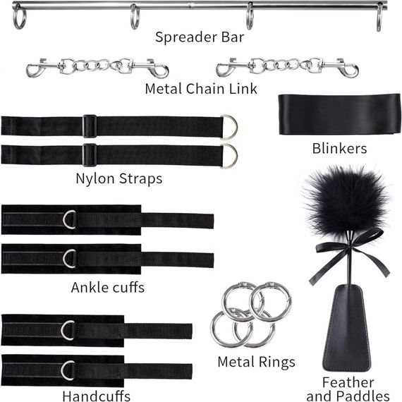 БДСМ-набір LOCKINK YEAHWOW Door Swing & Leg Spreader Bondage set | Зображення 5