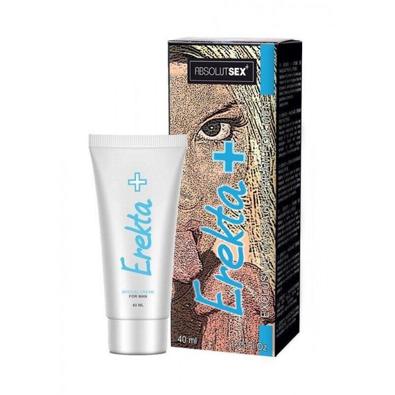 Крем пролонгуючий EREKTA+, 40 ml Sex Aura