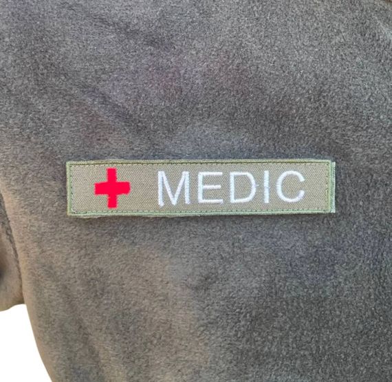 Нашивка “MEDIC” олива