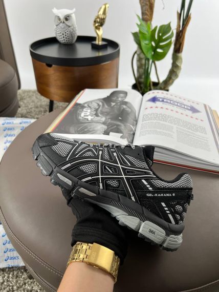 Кросівки  ASICS Gel-Kahana 8 Black Grey / асікс гель , В'єтнам A3026 46 | Зображення 3