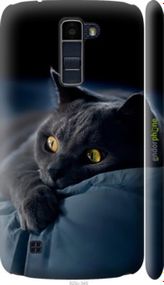 Чохол на LG K10 / K410 Димчастий кіт "825m-349-2448"